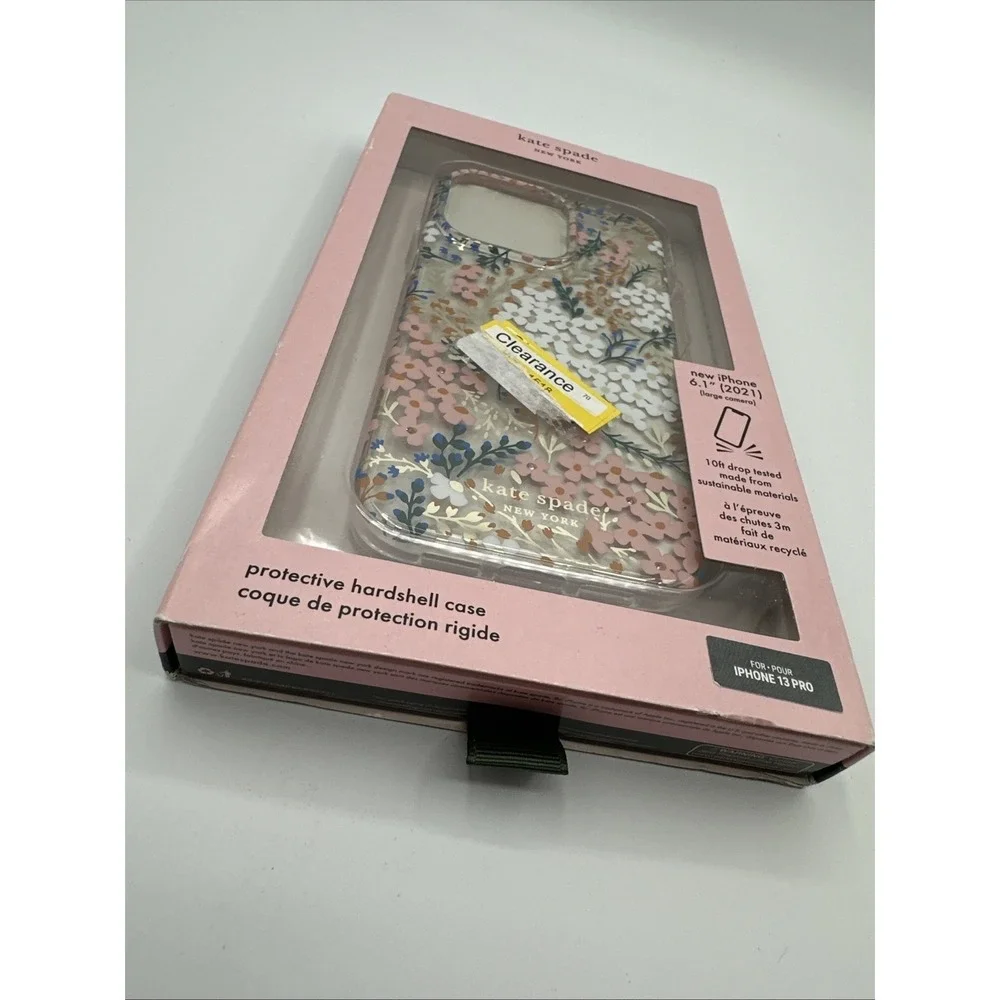 Kate Spade - FOR iPhone 13 Pro Protective Hardshell Case - Multi Floral - B4